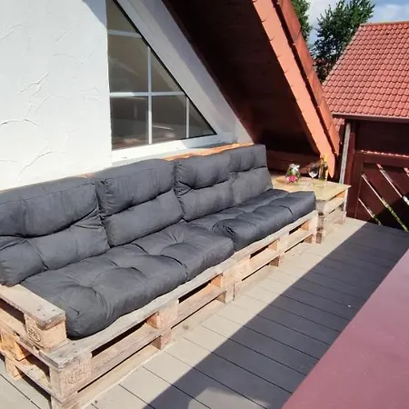 Ferienwohnung Rhöner WeitBlick Burghaun Exterior foto