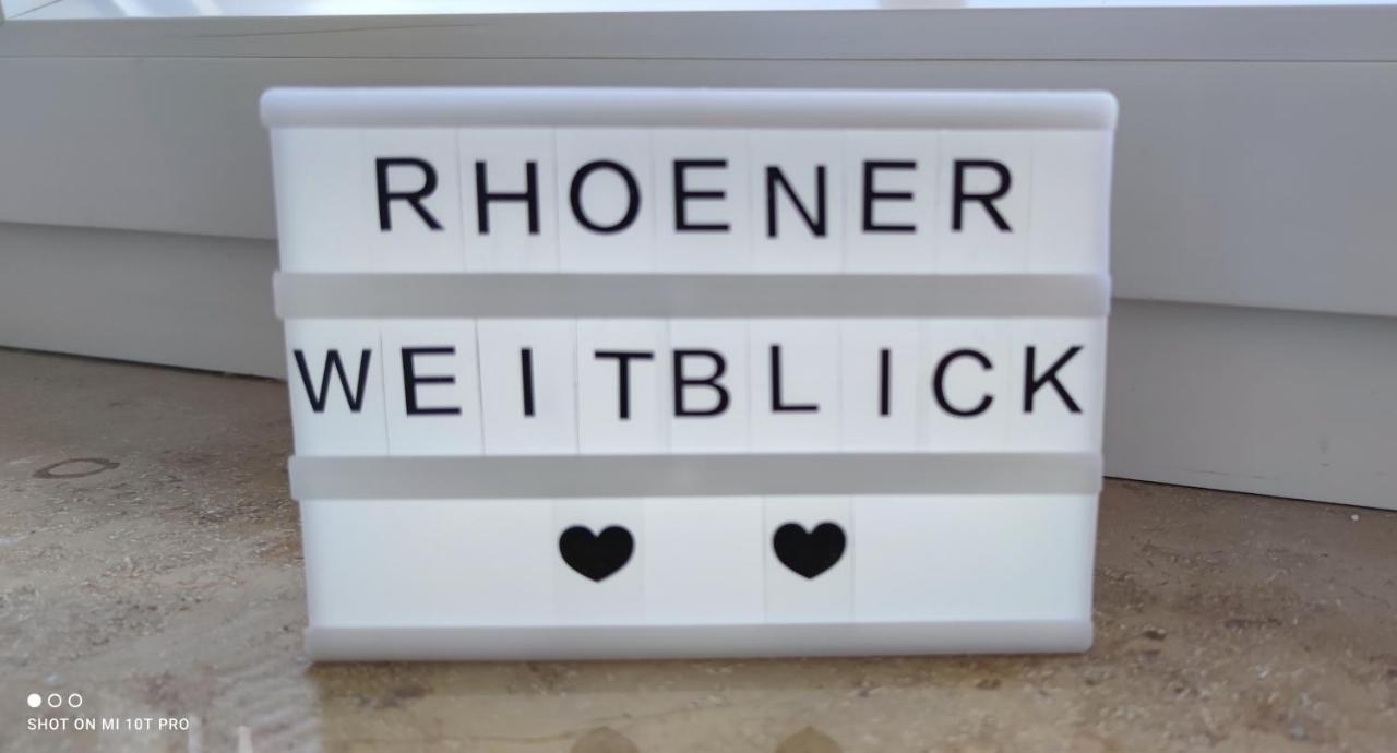 Rhoener Weitblick Apartment *